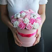 Букет мыльных роз - лучший подарок на 8 марта, в Новосибирске