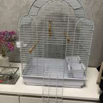 Большая клетка и переноска для попугаев, в Твери