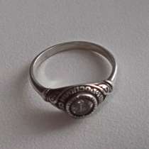 Кольцо серебряное, с надписью, в Омске