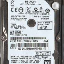 Продается жесткий диск 750Gb для ноутбука HITACHI HDD:5K750-, в г.Баку