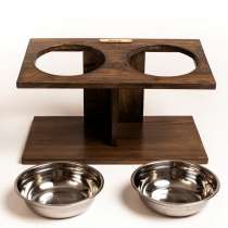 Подставка с 2 мисками 23 см, 1700 мл, в Москве